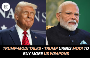Picture of Narendra Modi and Donald Trump