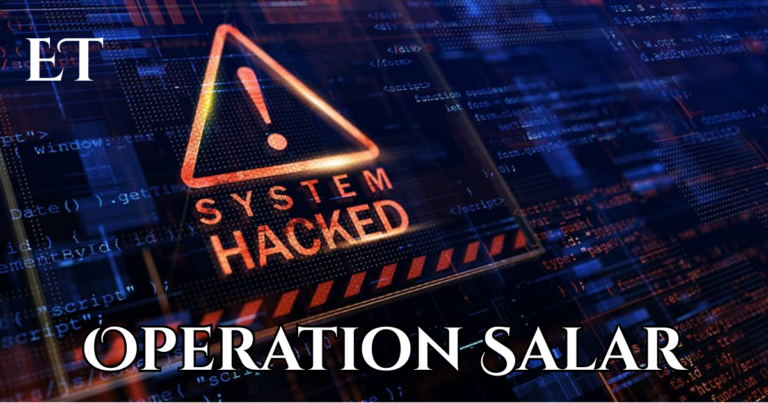 Operation Salar Launched By Pakistani Hackers Against Indian Cyber Attack